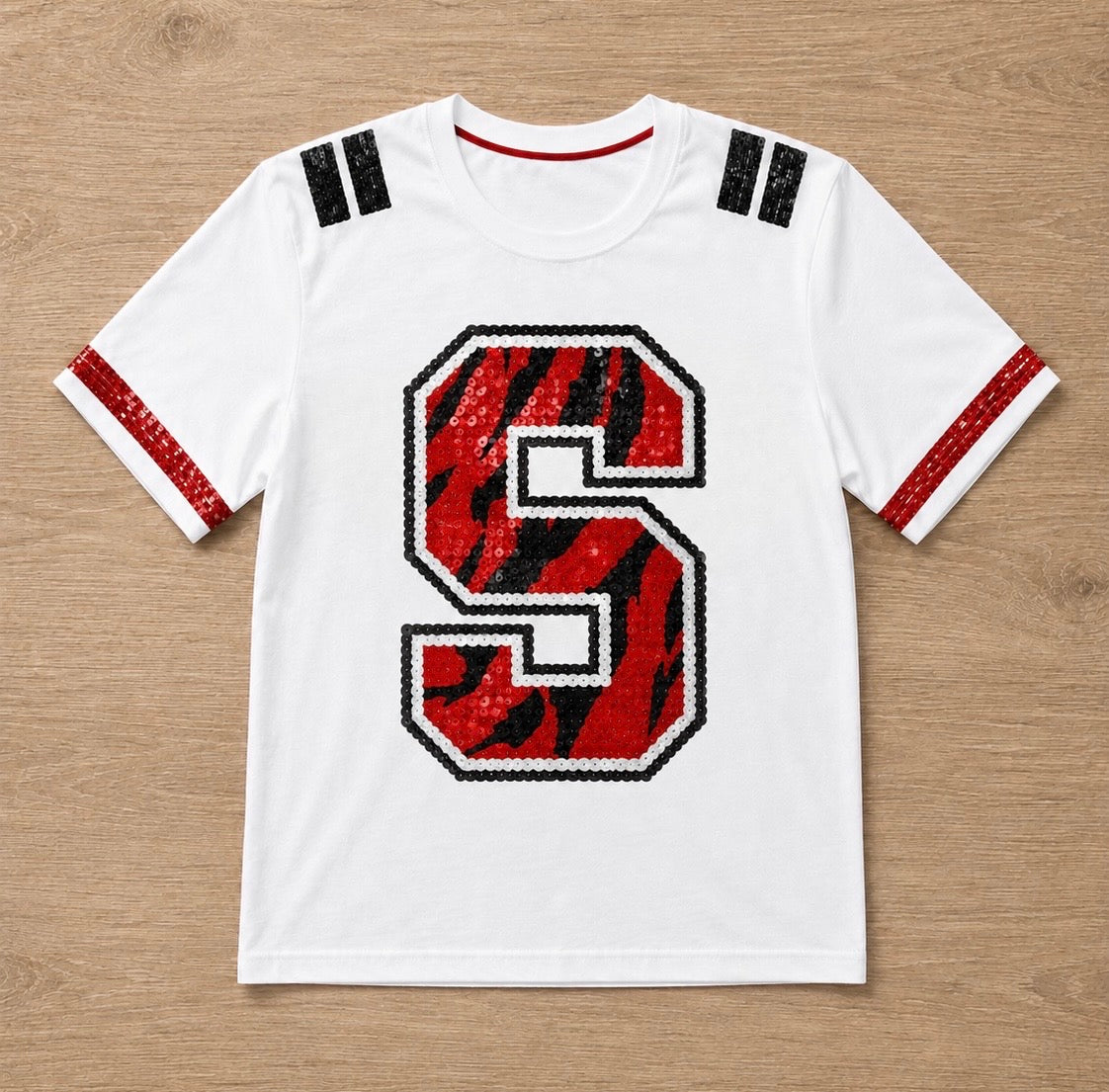 Slaton Varsity Sparkle Tee (Mock Up)
