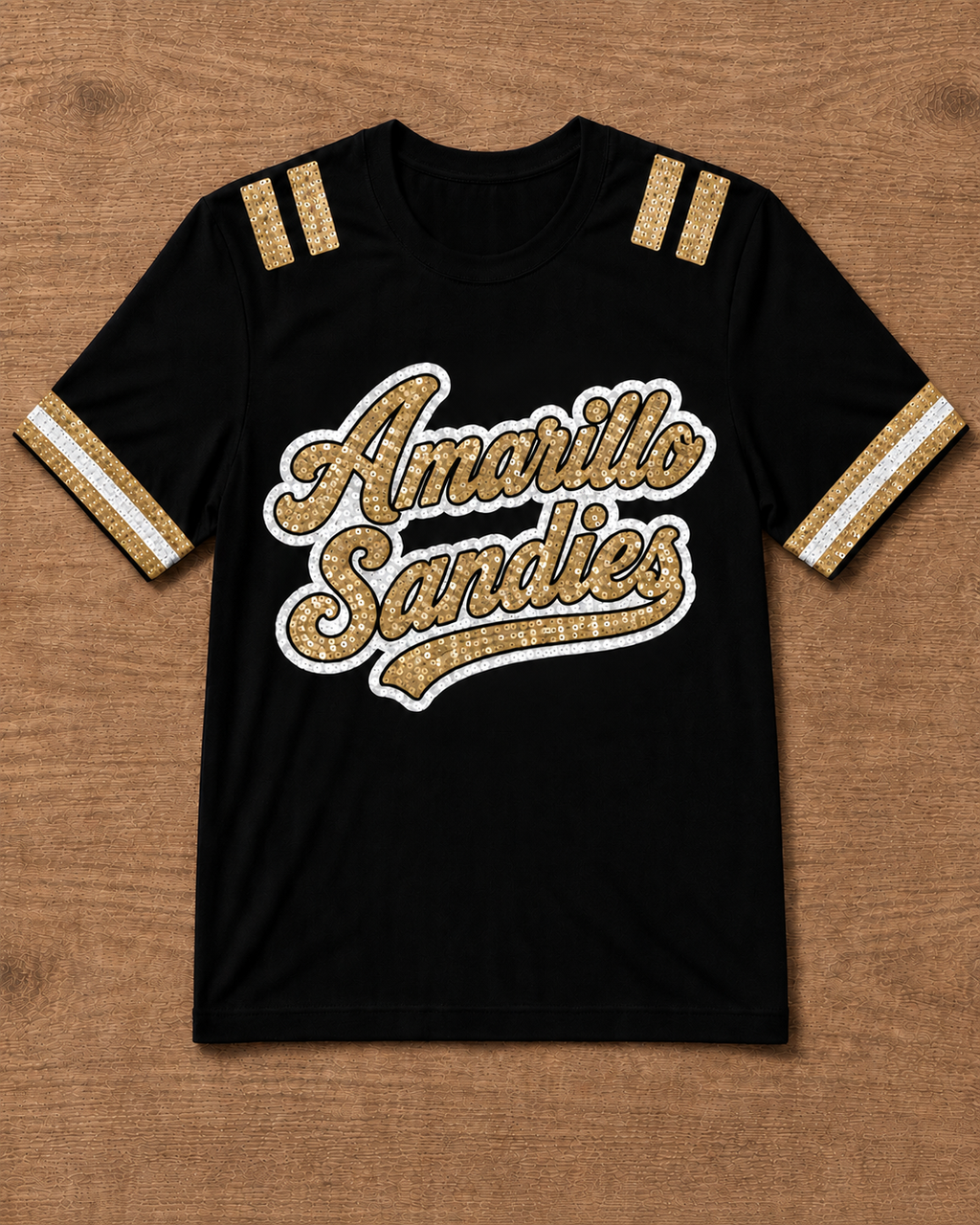 Amarillo High Varsity Sparkle Tee (Mock Up)