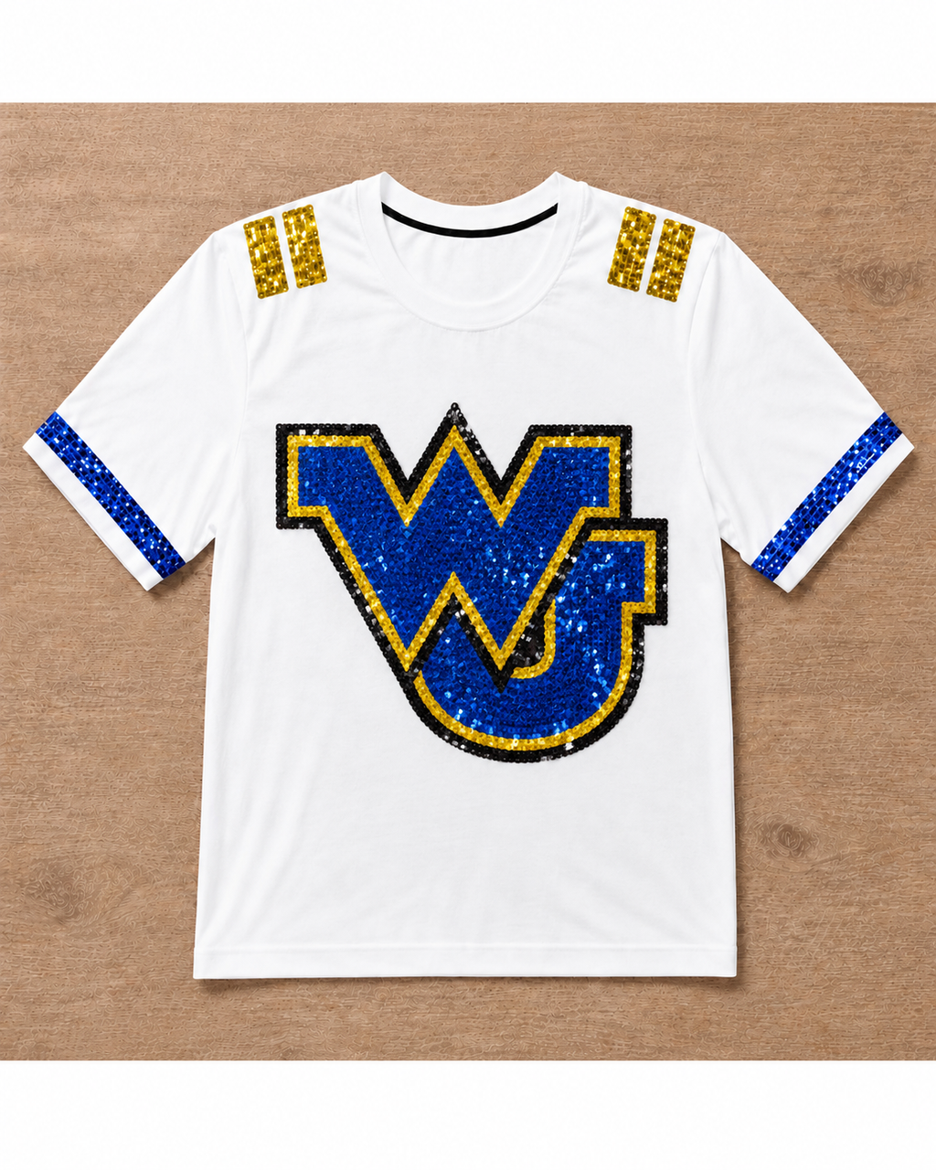 Wellman Union Varsity Sparkle Tee (Mock Up)