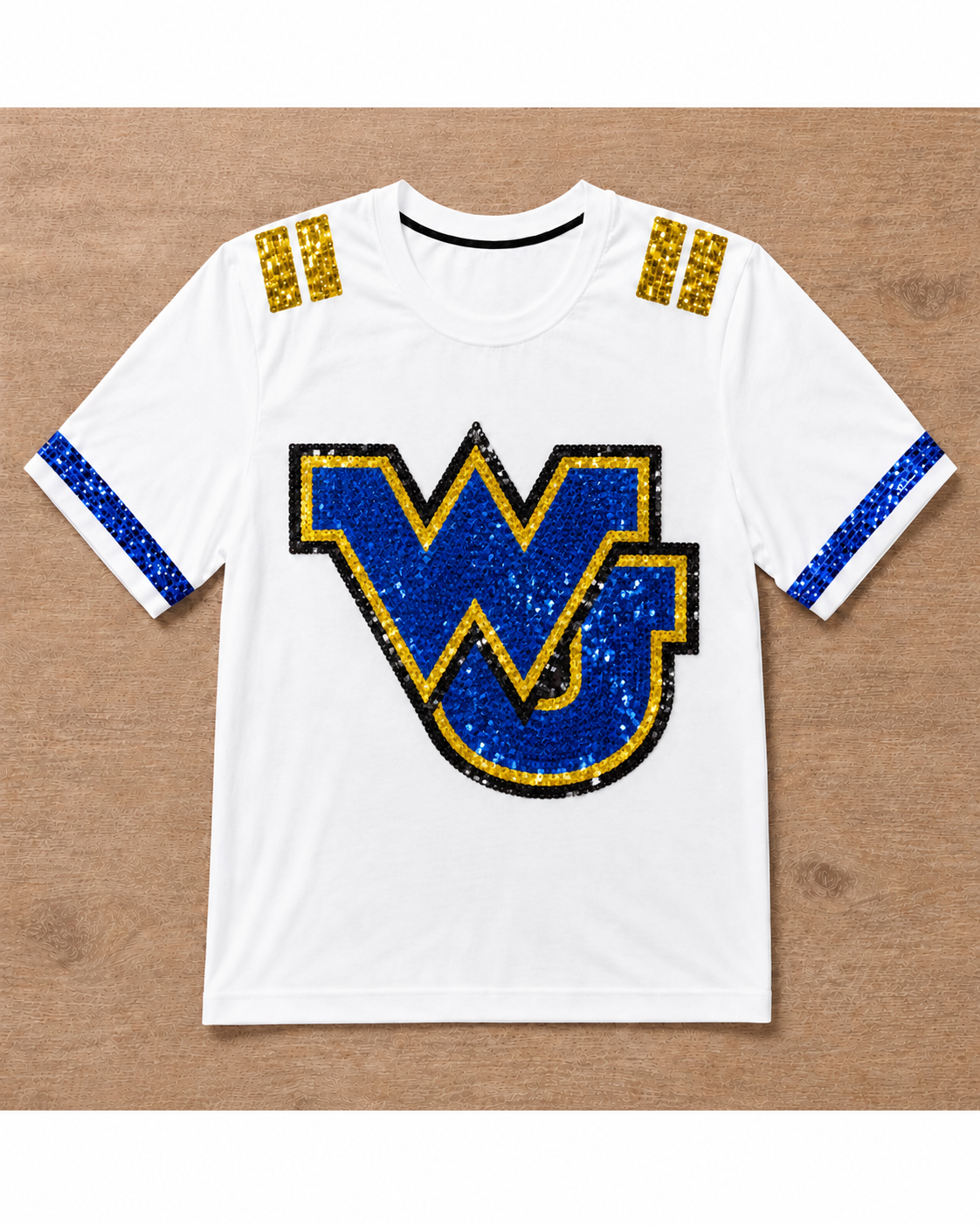 Wellman Union Varsity Sparkle Tee (Mock Up)