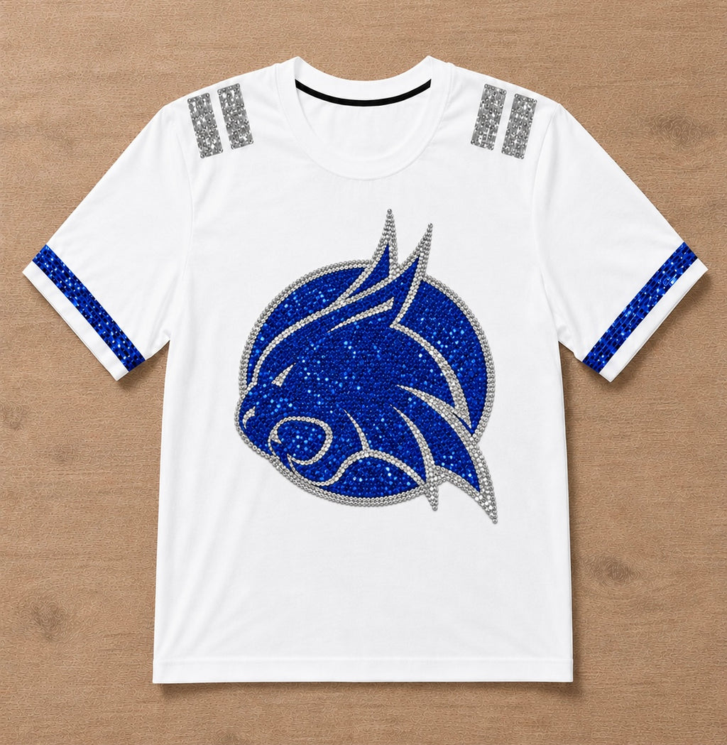 Smyer Varsity Sparkle Tee (Mock Up)