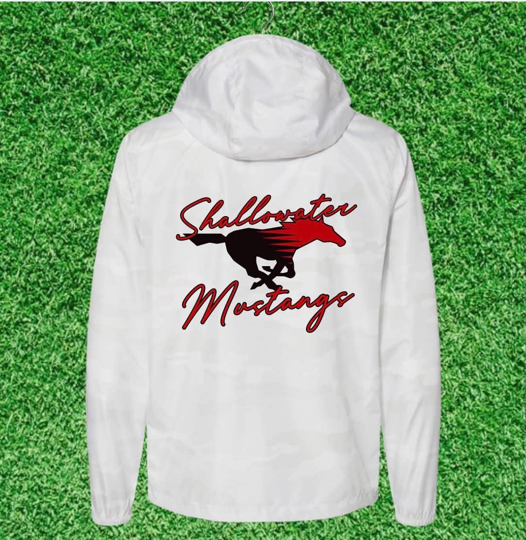 Shallowater Mustangs Adult Windbreaker